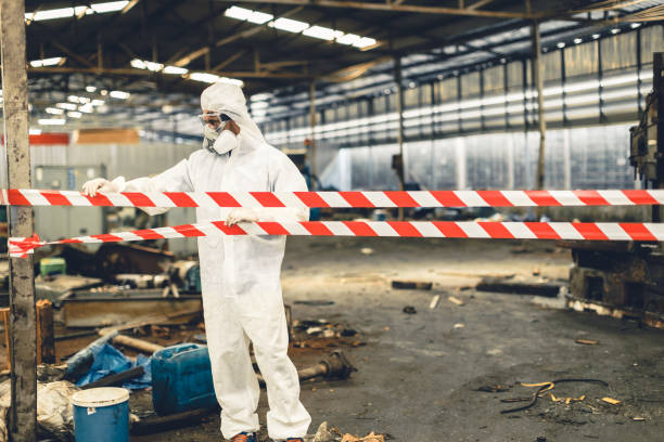 Professional Trauma Scene Cleanup technician working in Coalinga, CA